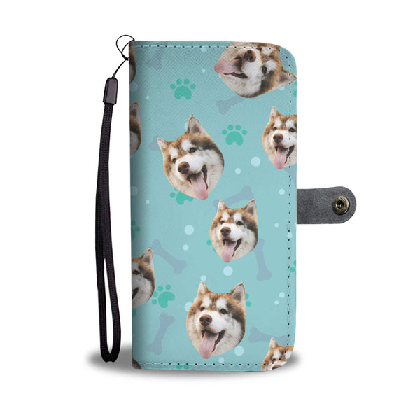 PERSONALISED Pet face Wallet Case